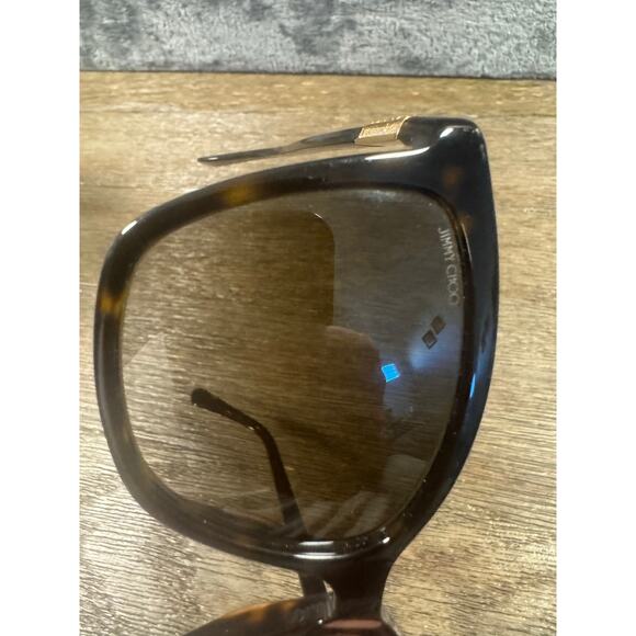 JIMMY CHOO ALI/S 086HA TORTOISE BROWN GRADIENT AUTHENTIC SUNGLASSES 56-17 MM main image 10